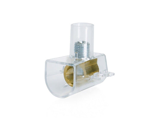Morsettiera volante unipolare 2,5 mm trasparente 380V 24A confezione 10 pezzi
