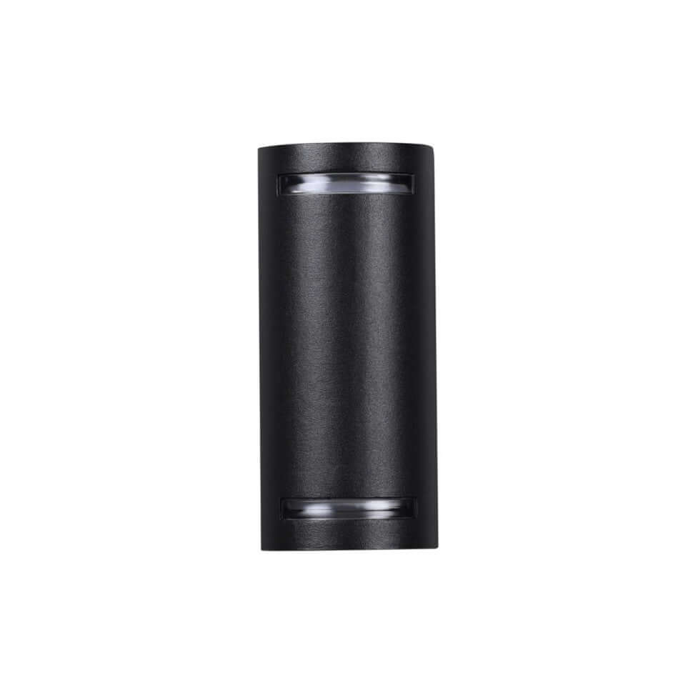 Applique Portalampada Wall Light IP54 doppio Lampadine GU10 IP54 Bianco Nero