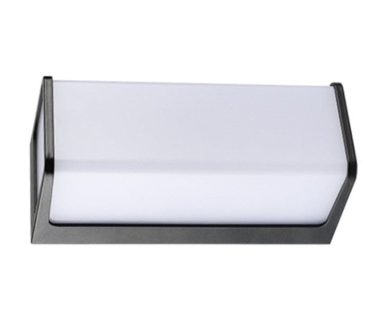 Applique Lampada Led da esterno 10W Wall Light IP65 Nero Luce Fredda o Naturale