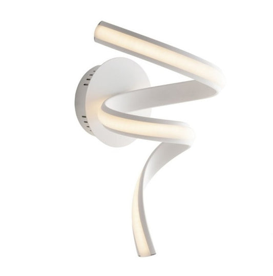 Applique Lampada Led a Spirale a parete 10W da interno Luce 3in1 CCT Fredda Calda Naturale