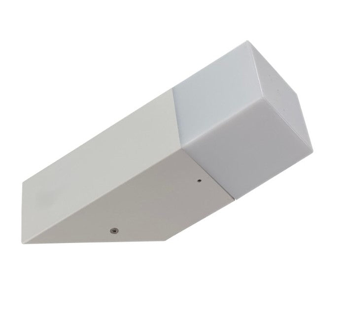 Applique Portalampada da giardino Wall Light colore Bianco Nero attacco Lampadine E27