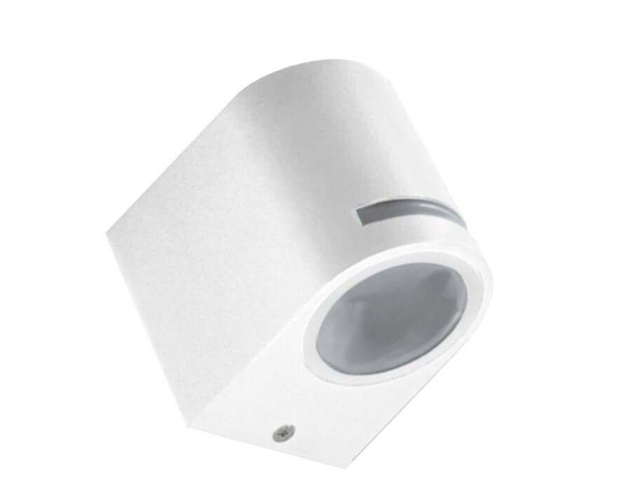 Applique da muro Wall Light 1 Luce Lampadina GU10 IP54 Bianco o Nero