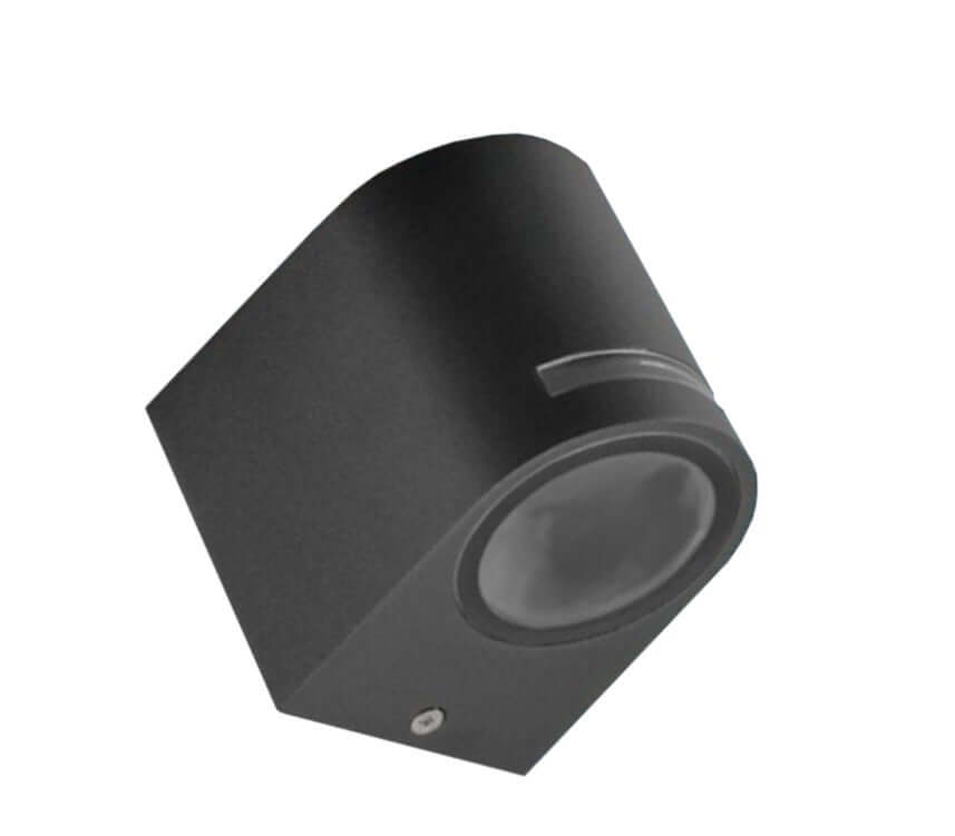 Applique da muro Wall Light 1 Luce Lampadina GU10 IP54 Bianco o Nero