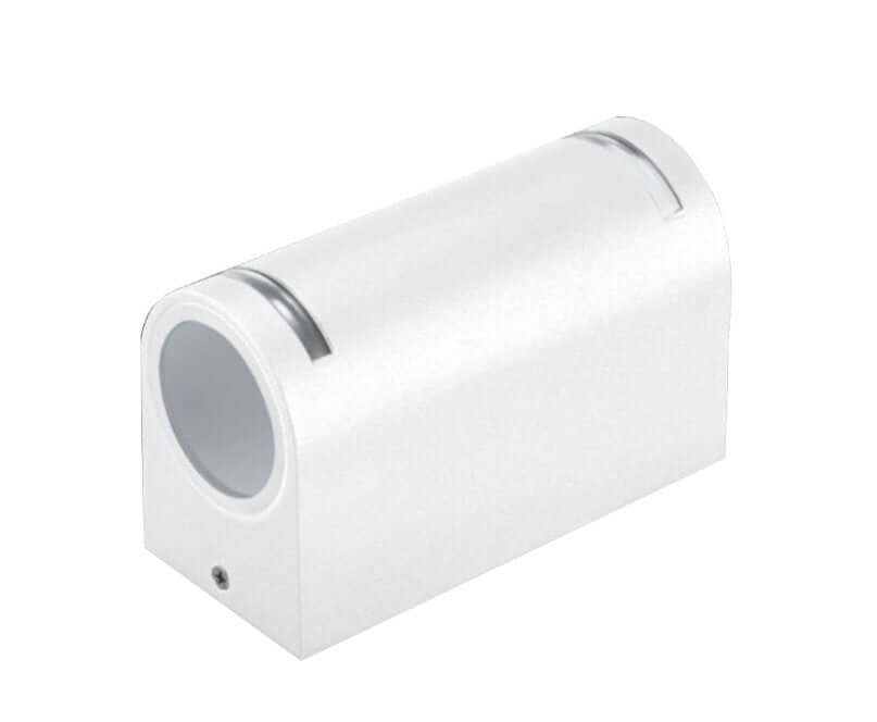Applique Portalampada Wall Light IP54 doppio Lampadine GU10 IP54 Bianco Nero