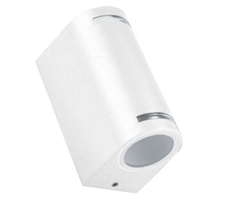 Applique Portalampada Wall Light IP54 doppio Lampadine GU10 IP54 Bianco Nero
