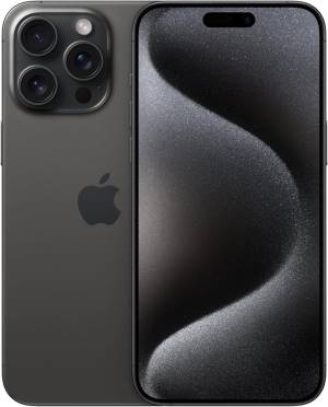 Apple iPhone 15 Pro Max 1TB 6.7" Black Titanium EU MU7G3ZD/A - puntoluceled