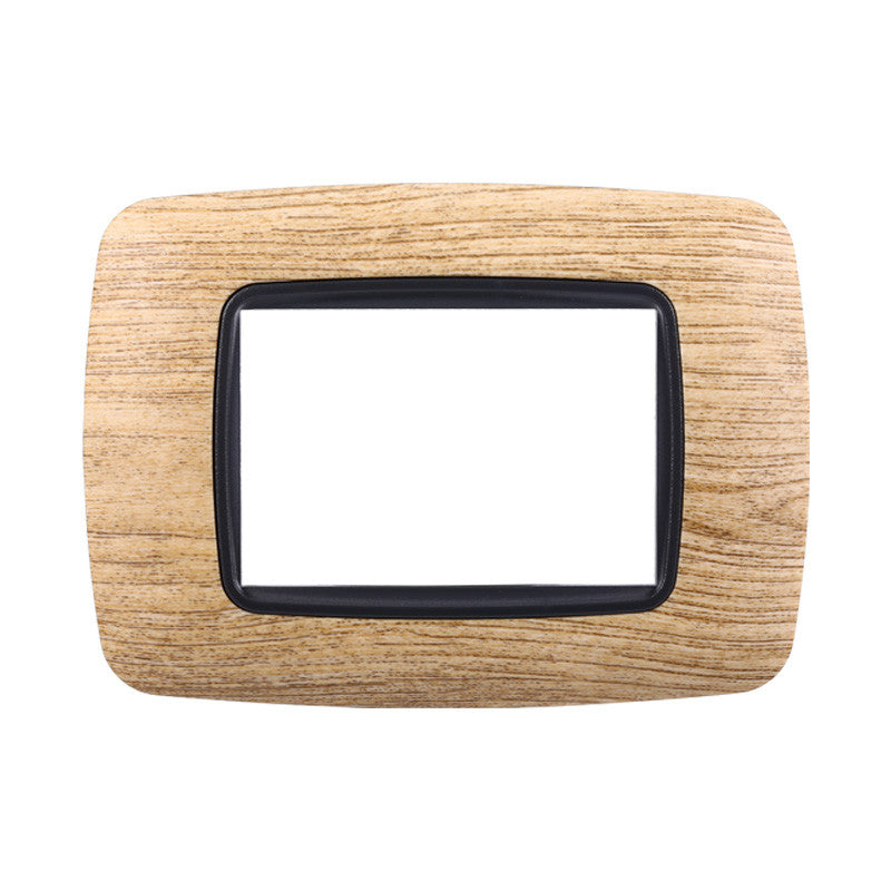 Placca Bombata Serie Space Compatibile Con Bticno Living Light