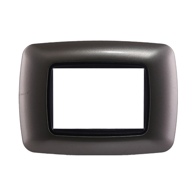 Placca Bombata Serie Space Compatibile Con Bticno Living Light