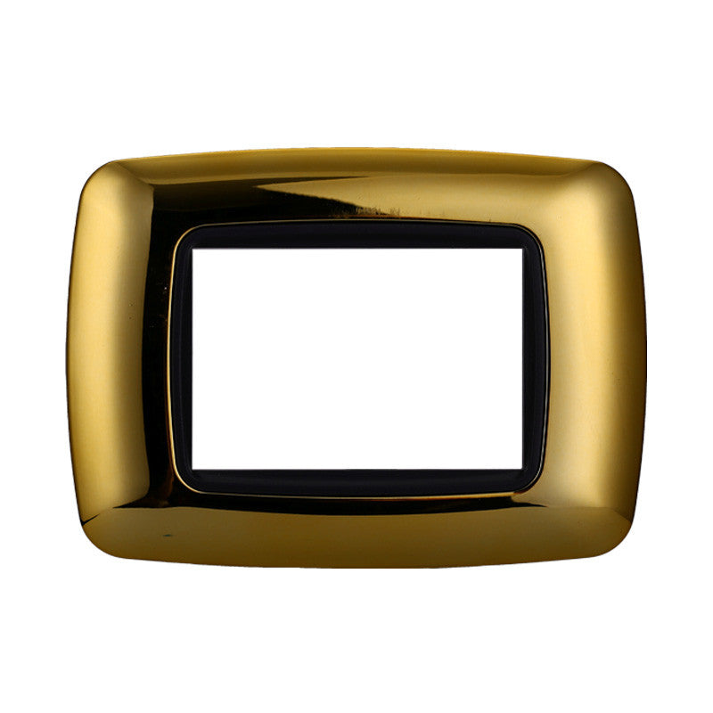 Placca Bombata Serie Space Compatibile Con Bticno Living Light