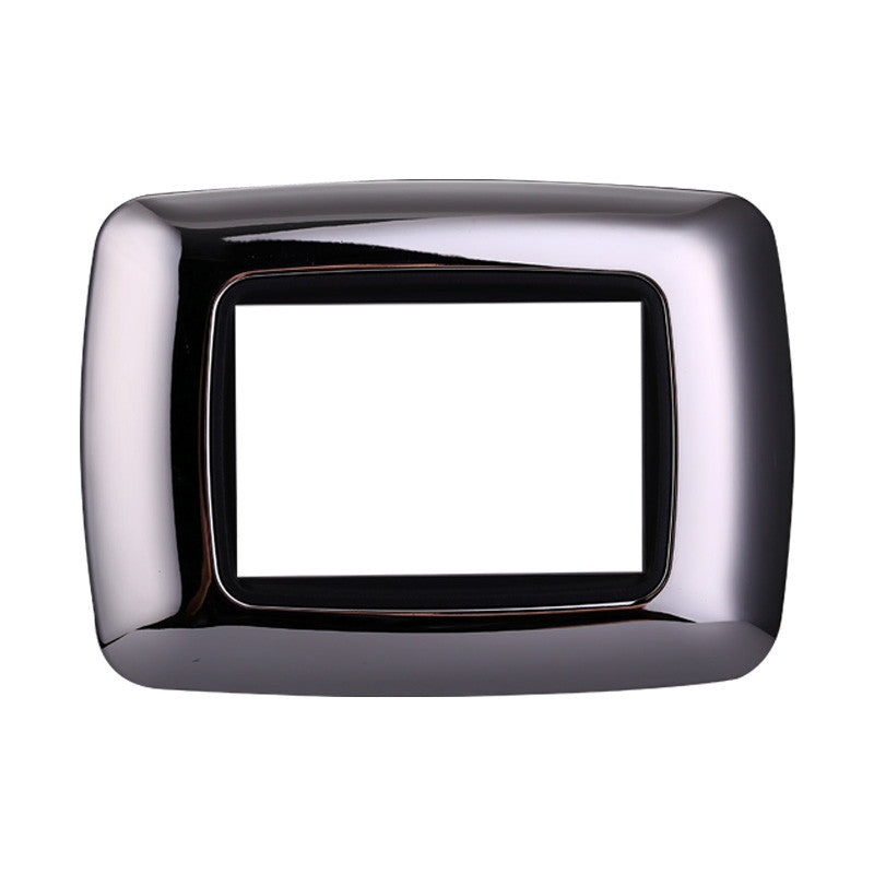 Placca Bombata Serie Space Compatibile Con Bticno Living Light