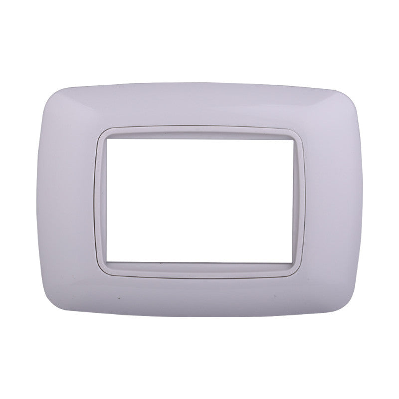 Placca Bombata Serie Space Compatibile Con Bticno Living Light