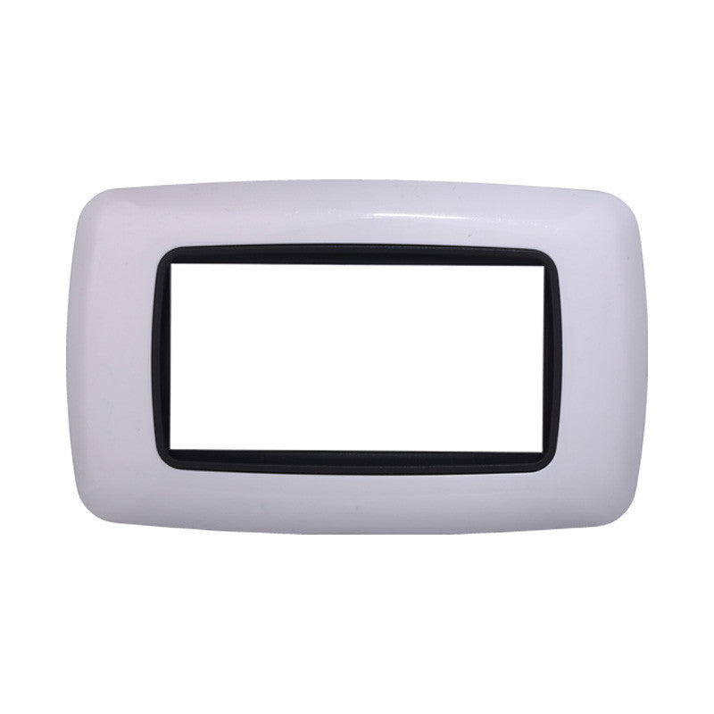 Placca Bombata Serie Space Compatibile Con Bticno Living Light