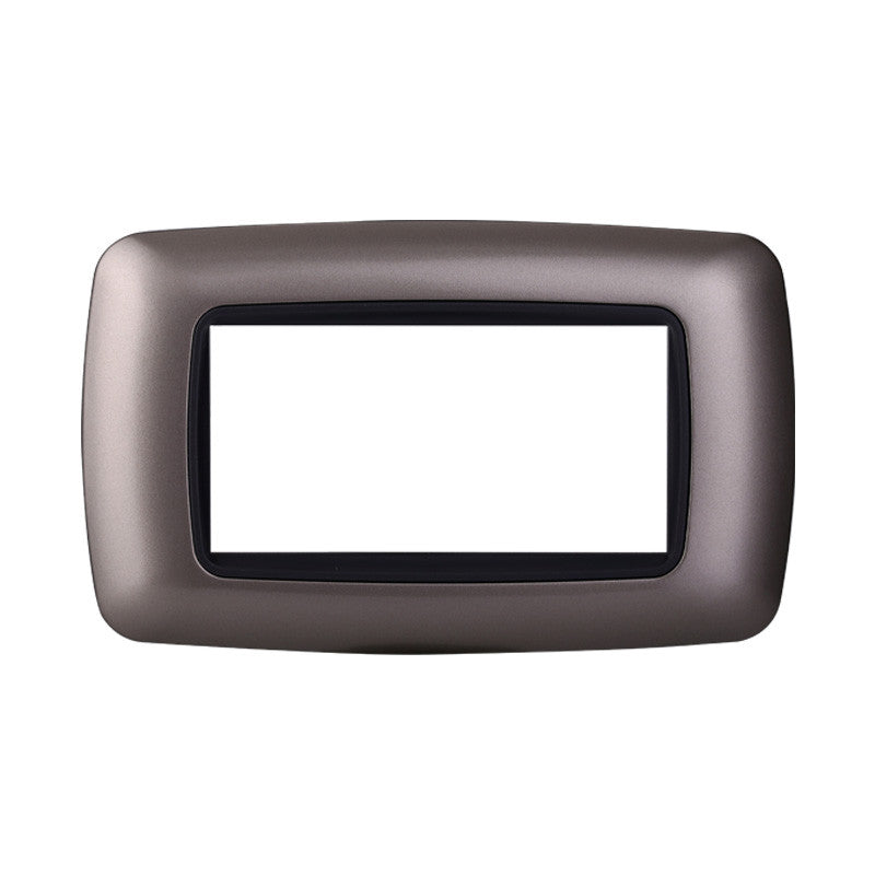 Placca Bombata Serie Space Compatibile Con Bticno Living Light