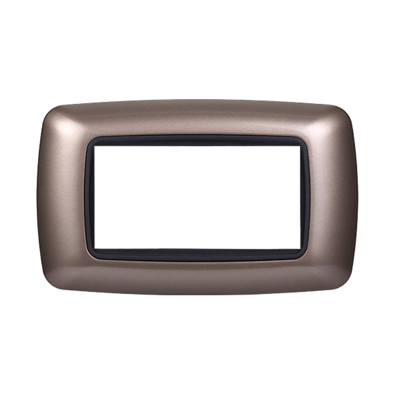 Placca Bombata Serie Space Compatibile Con Bticno Living Light