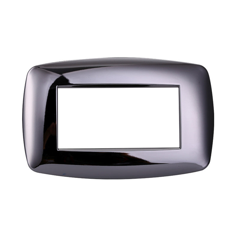 Placca Bombata Serie Space Compatibile Con Bticno Living Light