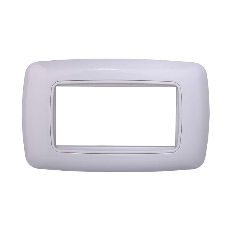 Placca Bombata Serie Space Compatibile Con Bticno Living Light