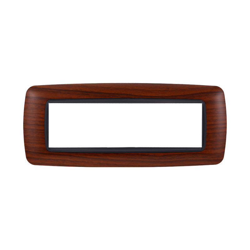 Placca Bombata Serie Space Compatibile Con Bticno Living Light