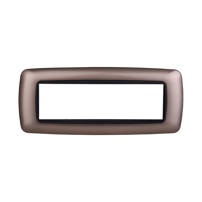 Placca Bombata Serie Space Compatibile Con Bticno Living Light