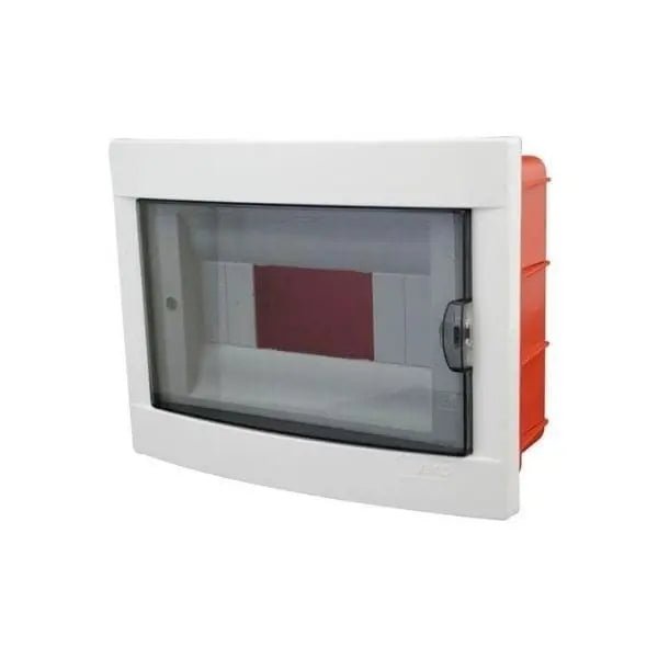 Centralino da incasso o parete sportello trasparente per quadri e centralini elettrici IP40 - puntoluceled