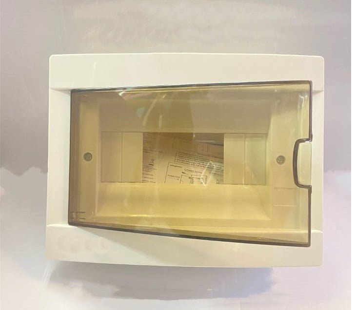 Centralino da incasso o parete sportello trasparente per quadri e centralini elettrici IP40 - puntoluceled