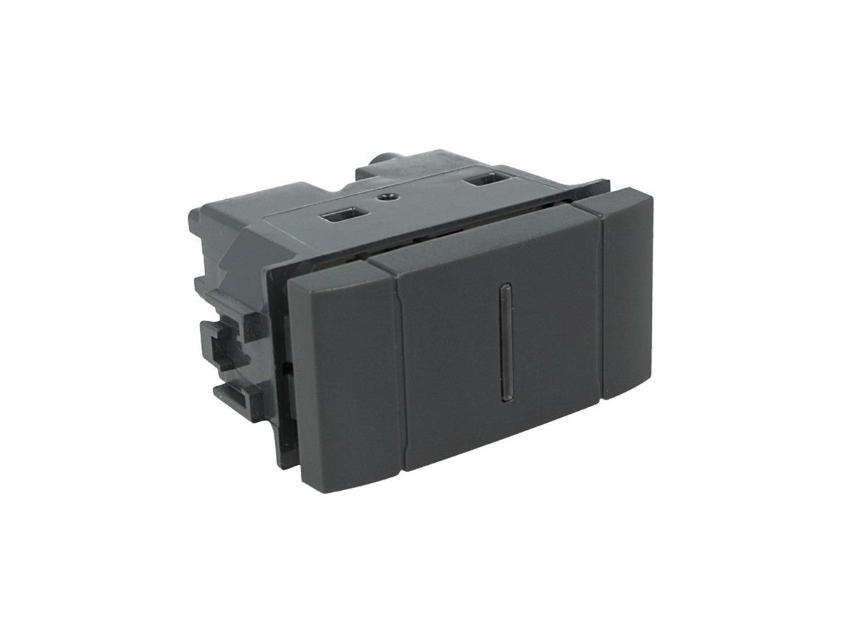 Deviatore Assiale unipolare 1P 10A compatibile con Bticino Living Light e International - puntoluceled