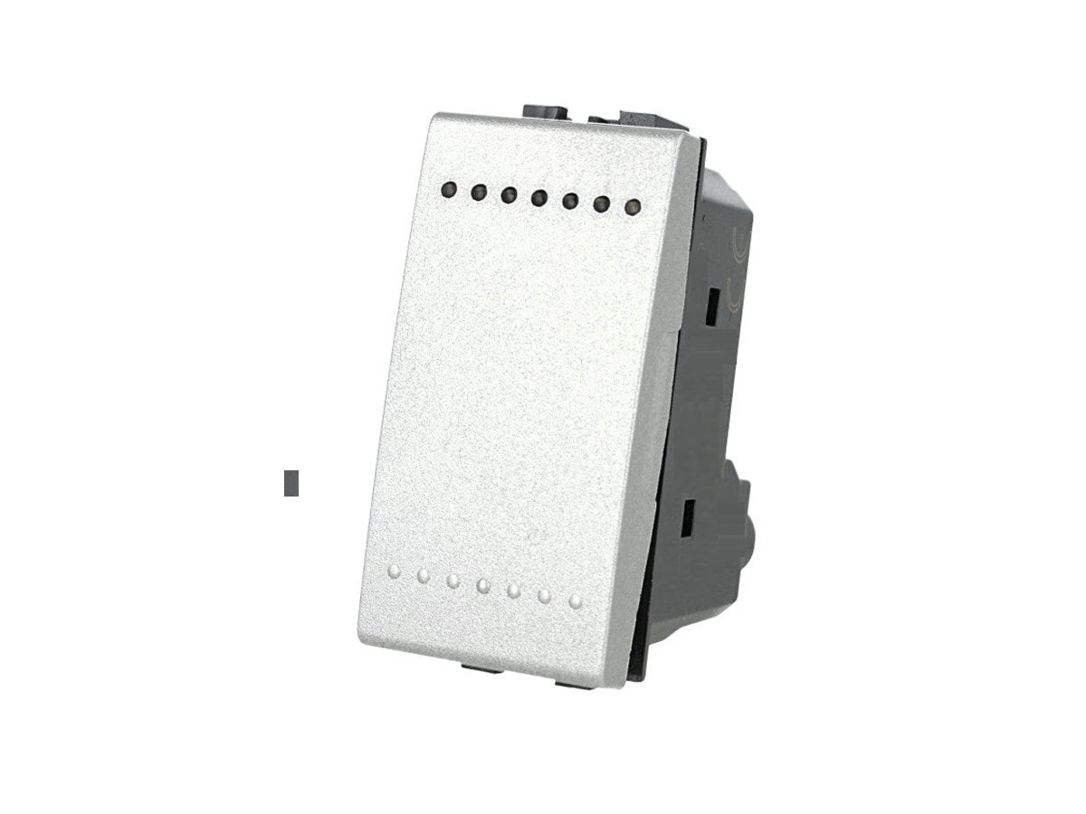 Deviatore unipolare 1P 16A 250V compatibile con Bticino Living Light e International - puntoluceled
