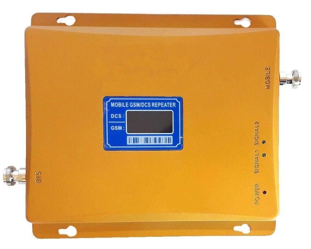 Kit Ripetitore Amplificatore di segnale GSM DCS 4G Dual Band 900/1800MHz CDMA 2G 3G 4G - puntoluceled