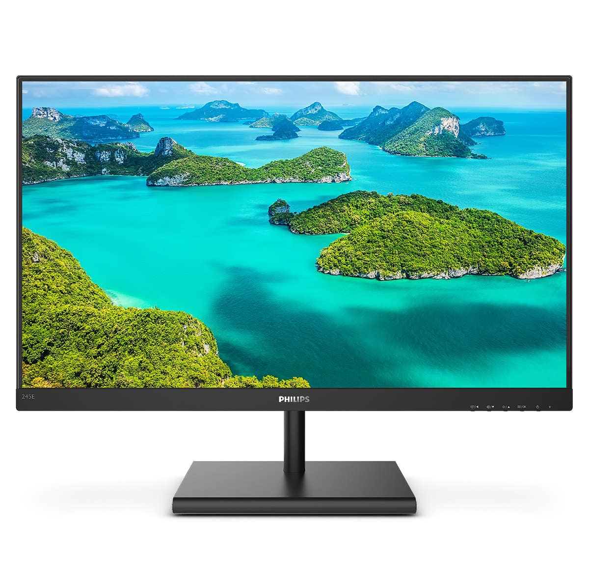 Philips E Line 245E1S/00 LED display 60,5 cm (23.8") 2560 x 1440 Pixel 2K Ultra HD LCD Nero - puntoluceled