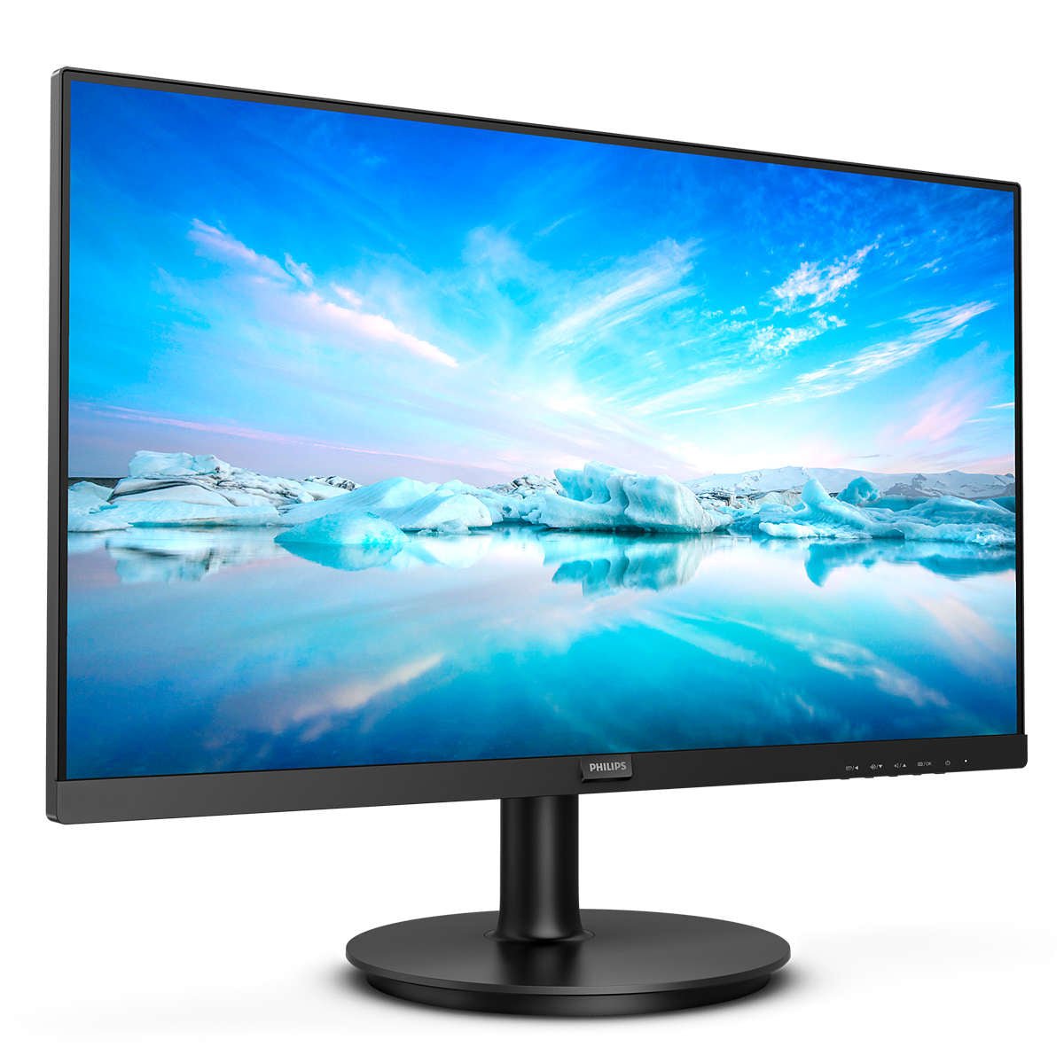 Philips V Line 222V8LA/00 Monitor PC 54,6 cm (21.5") 1920 x 1080 Pixel Full HD LCD Nero - puntoluceled