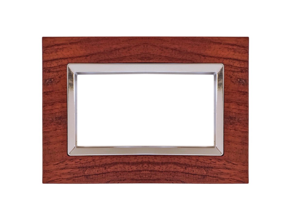 Placca Elegance Legno compatibile con Bticino Matix per supporto incasso - puntoluceled