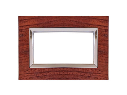 Placca Elegance Legno compatibile con Bticino Matix per supporto incasso - puntoluceled