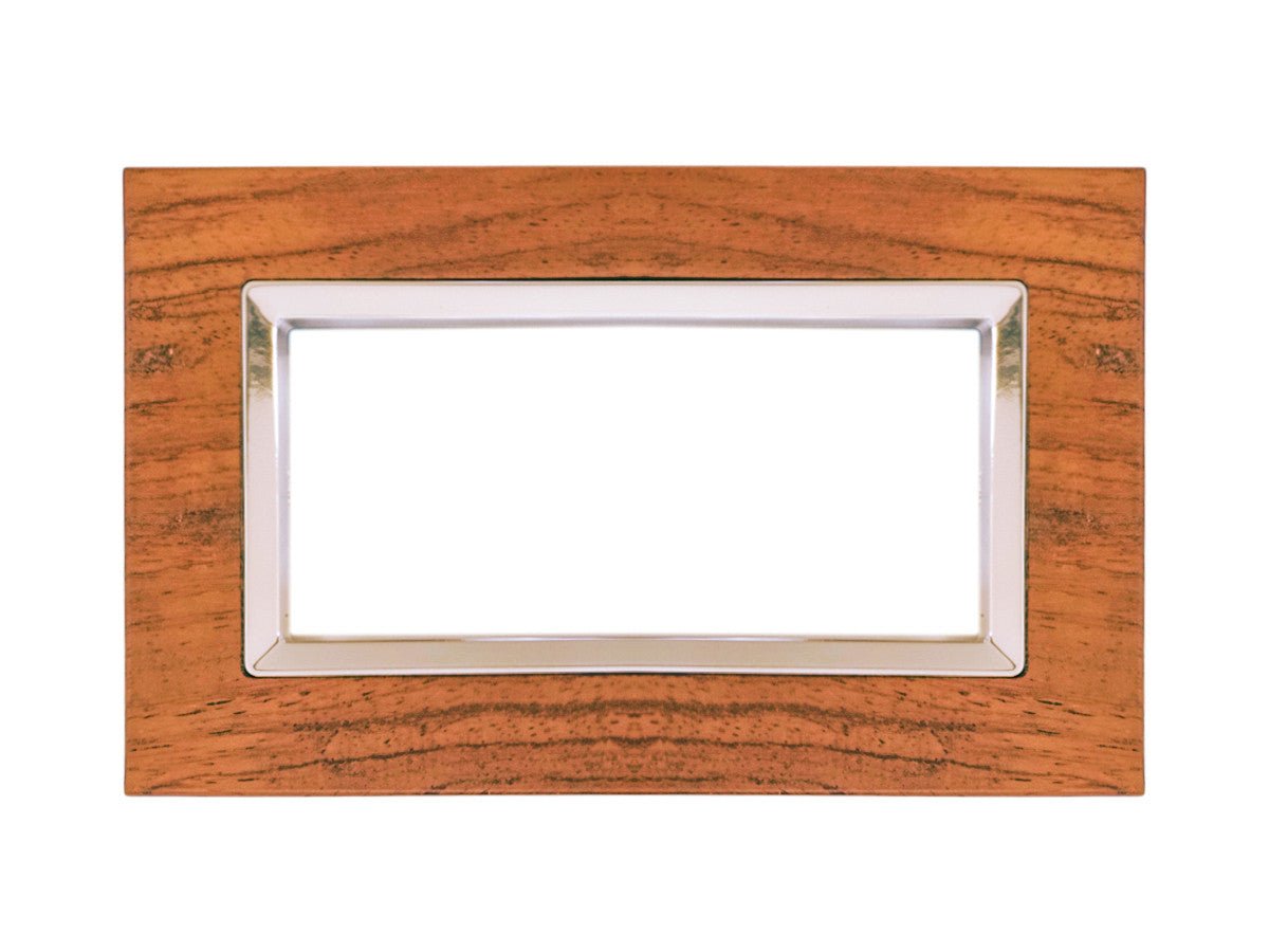 Placca Elegance Legno compatibile con Bticino Matix per supporto incasso - puntoluceled