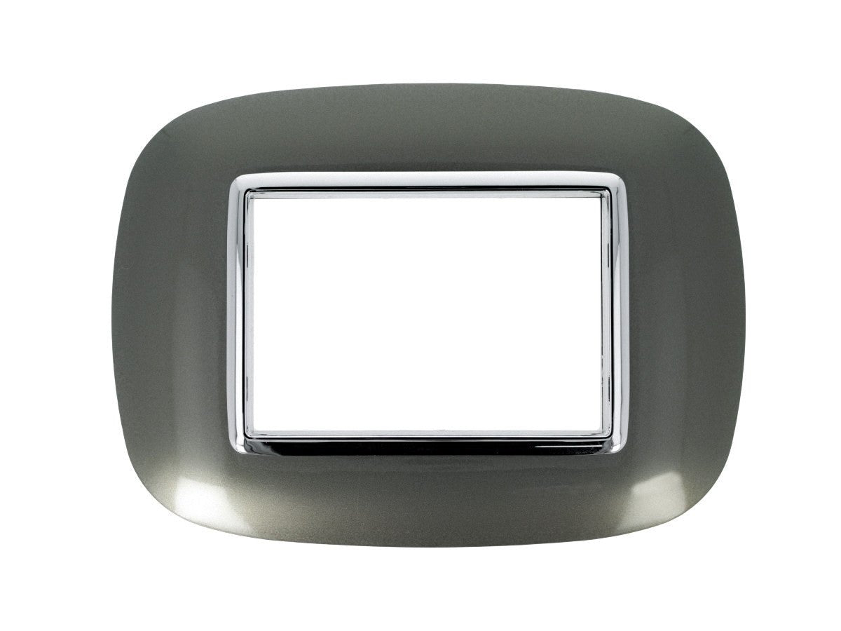 Placca Ovale compatibile con Bticino Axolute serie Oval Orbis - puntoluceled