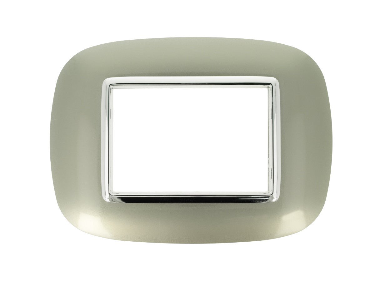Placca Ovale compatibile con Bticino Axolute serie Oval Orbis - puntoluceled