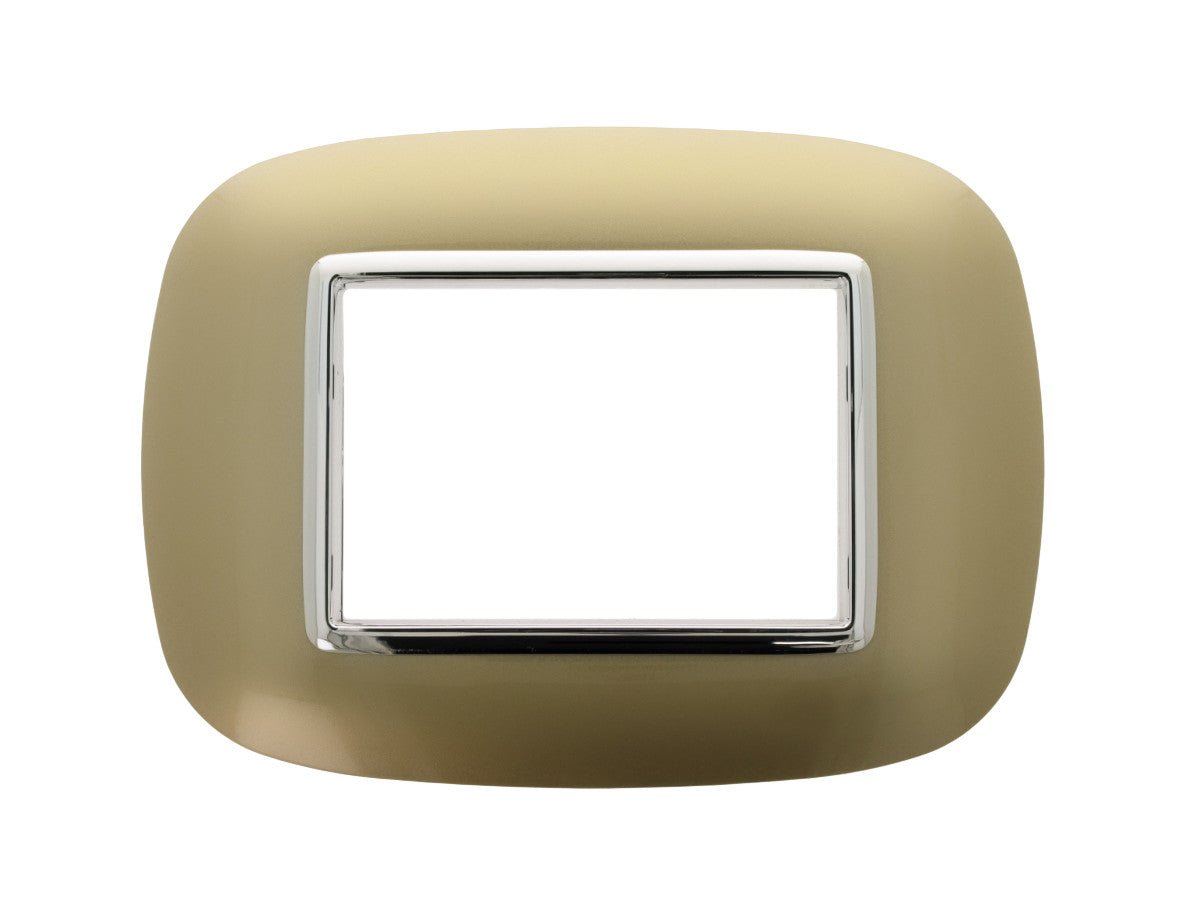 Placca Ovale compatibile con Bticino Axolute serie Oval Orbis - puntoluceled