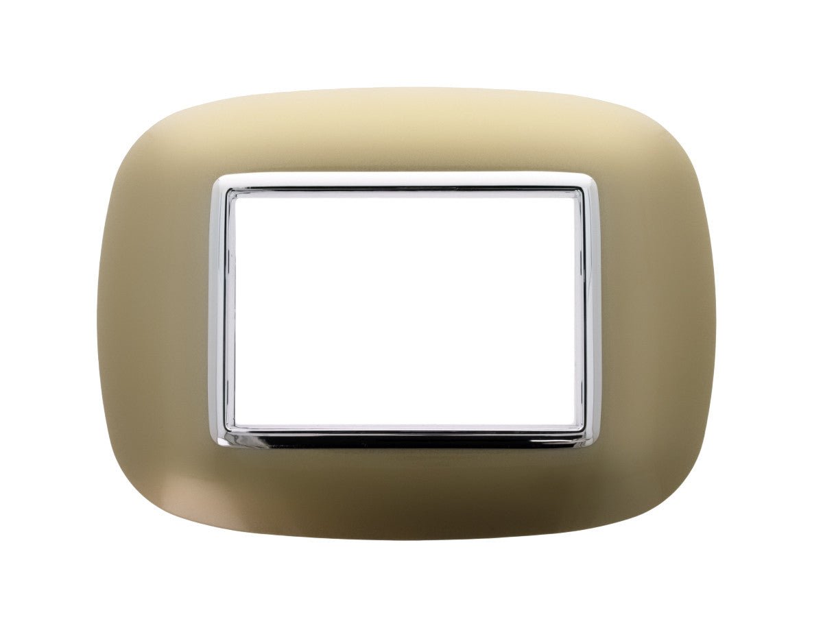 Placca Ovale compatibile con Bticino Axolute serie Oval Orbis - puntoluceled