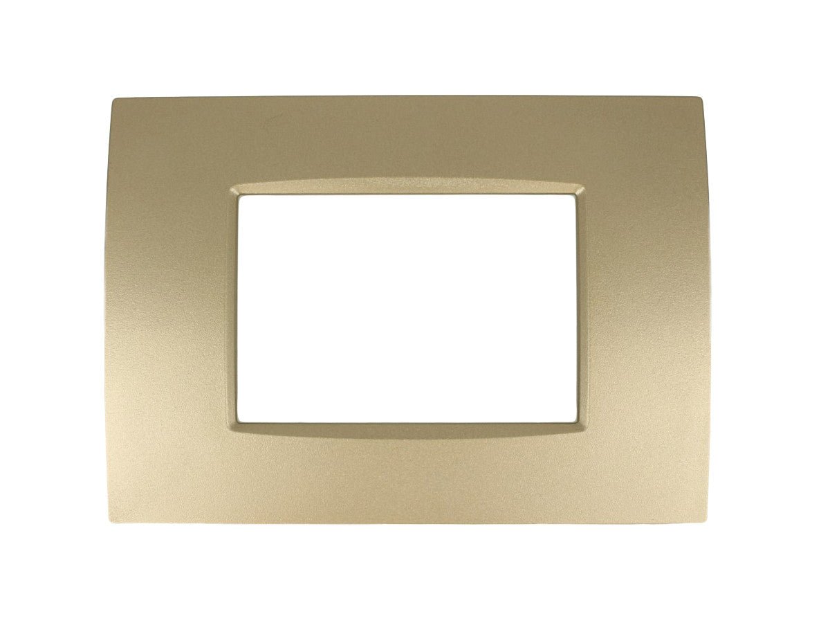 Placca Quadra Slim compatibile con Bticino Living Light incasso serie completa - puntoluceled