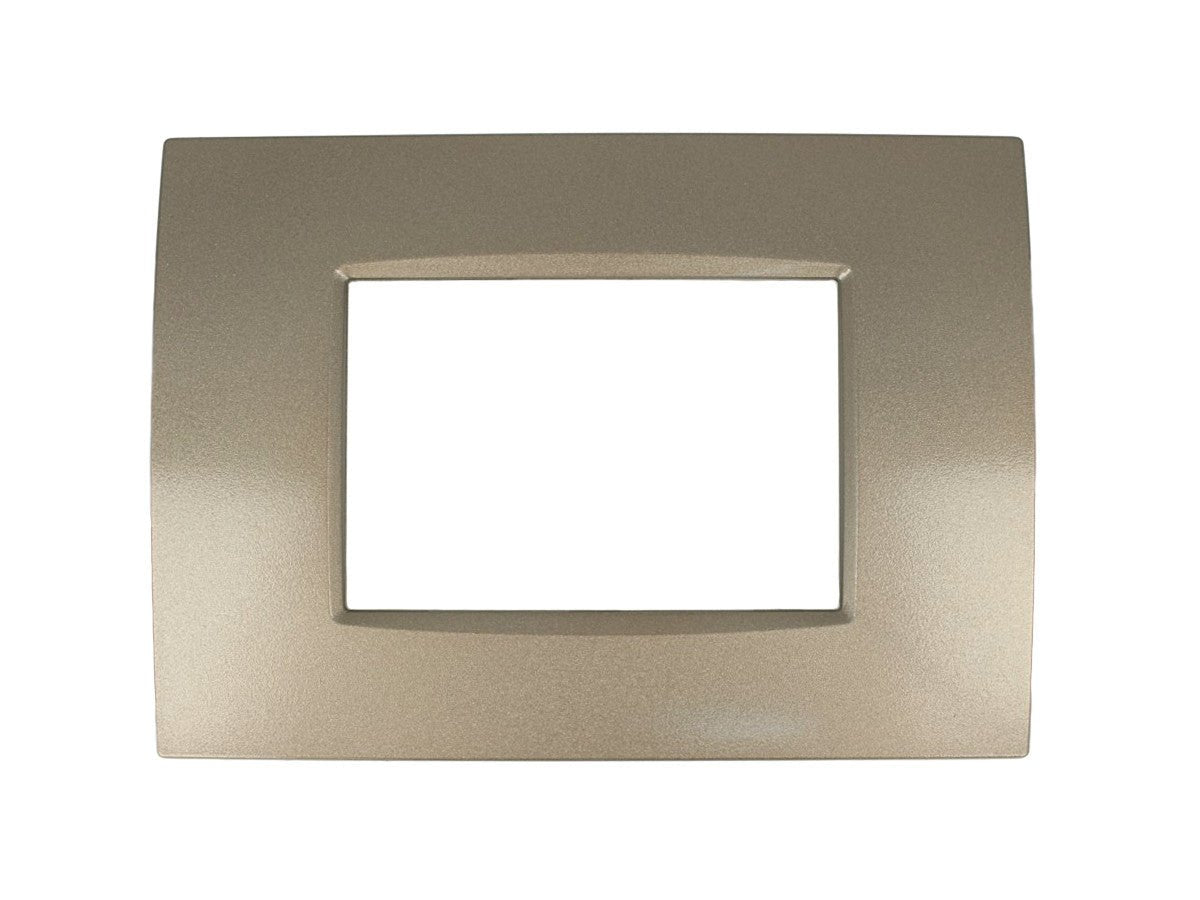 Placca Quadra Slim compatibile con Bticino Living Light incasso serie completa - puntoluceled