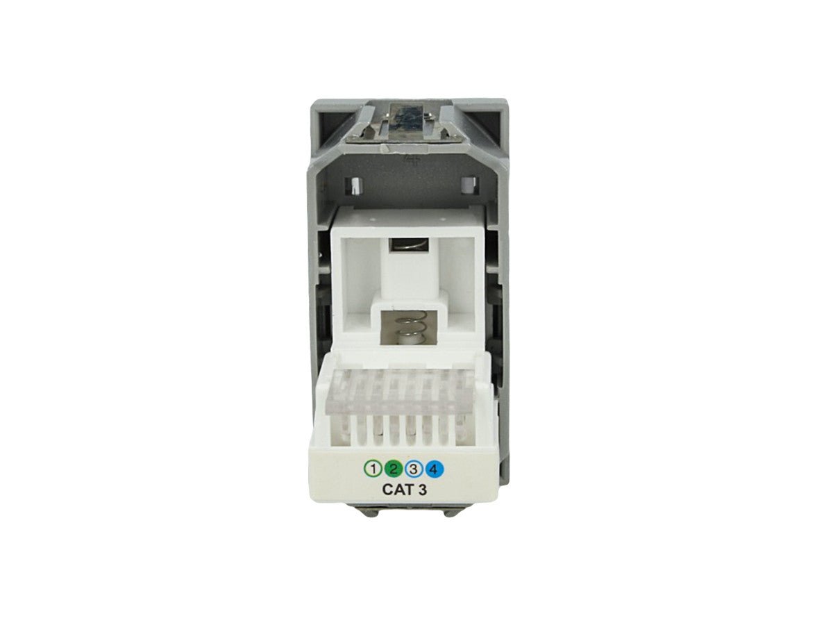 Presa Cavo Telefonica RJ11 Con Coperchio Compatibile con Bticino Axolute - puntoluceled