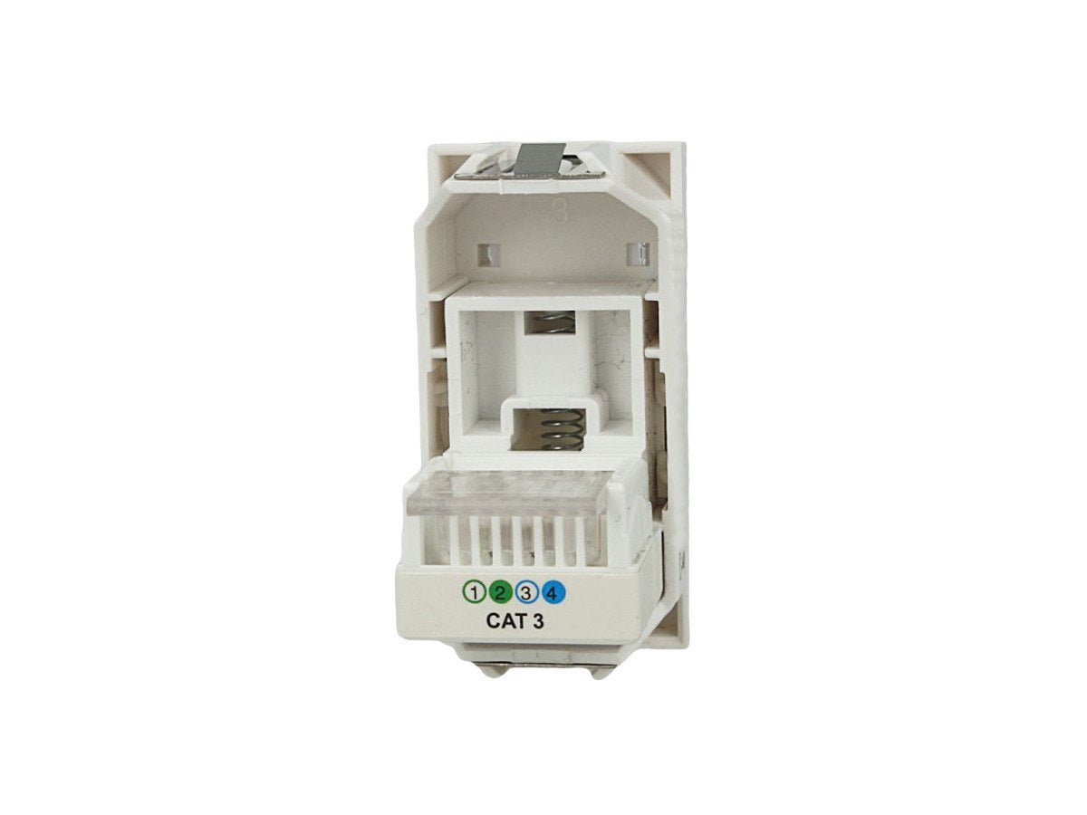 Presa Cavo Telefonica RJ11 Con Coperchio Compatibile con Bticino Axolute - puntoluceled