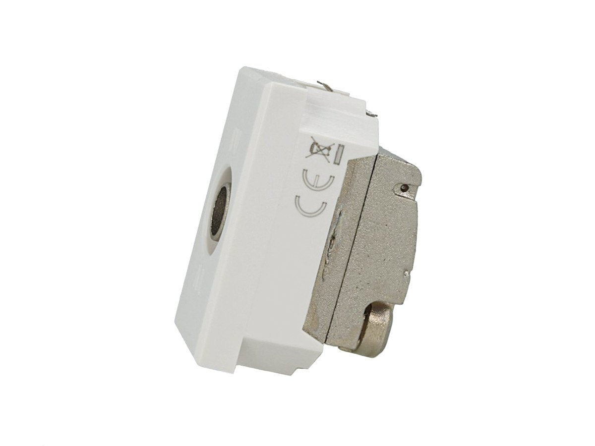 Presa TV Cavo Passante Connettore Maschio Compatibile con Bticino Axolute - puntoluceled