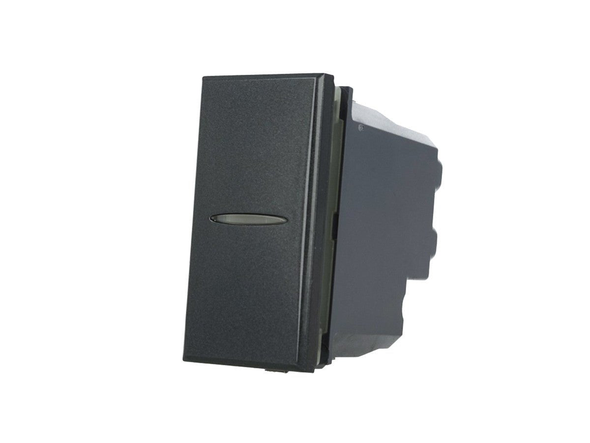 Pulsante Assiale 1P 16A 250v compatibile con Bticino Axolute - puntoluceled