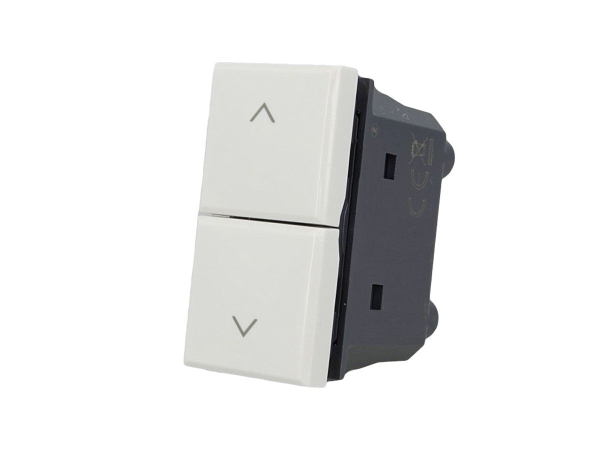 Pulsante doppio Sali Scendi tapparellecompatibile con Bticino Axolute - puntoluceled