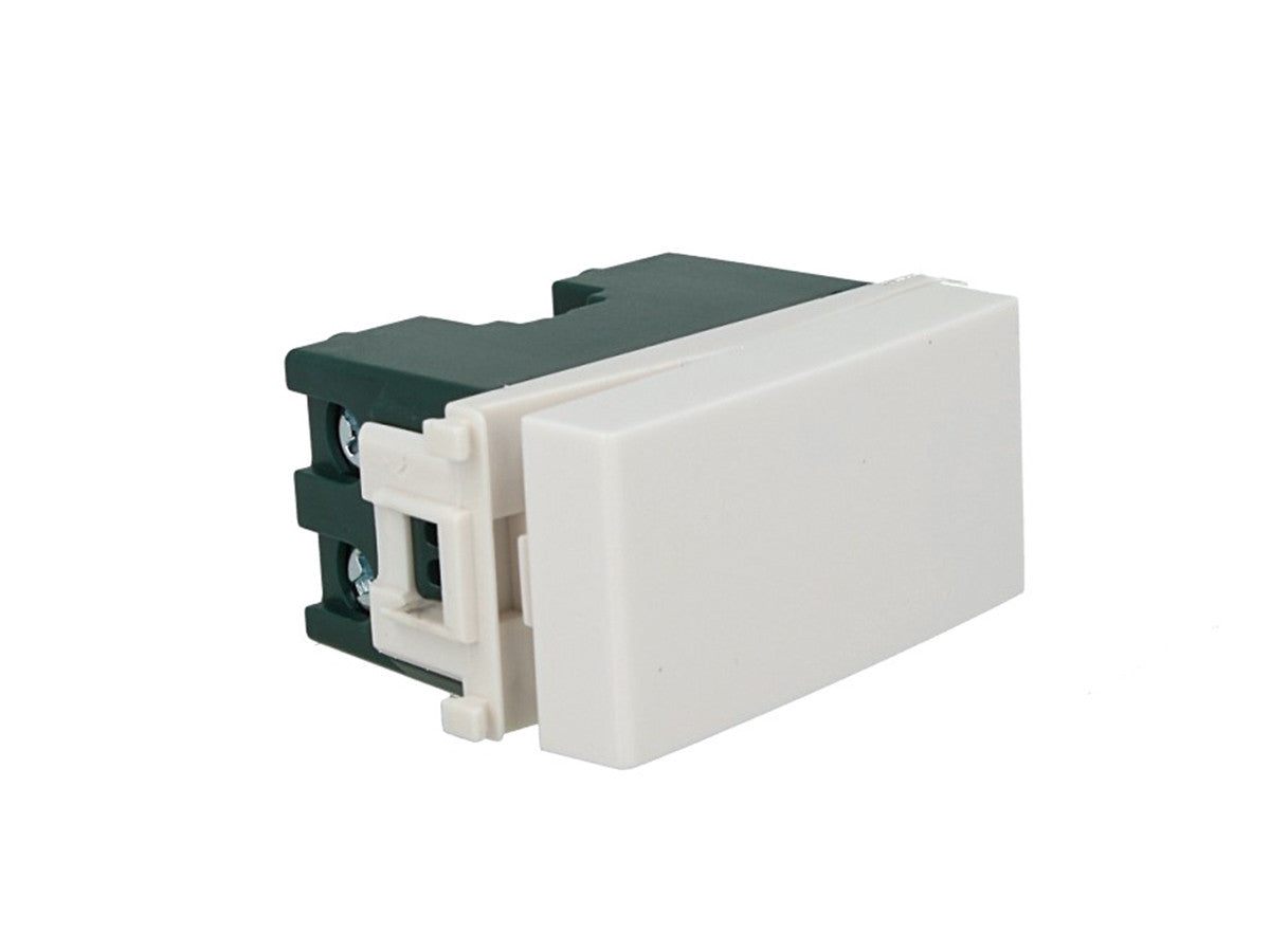 Deviatore 1P unipolare 16A compatibile con Vimar Plana bianco