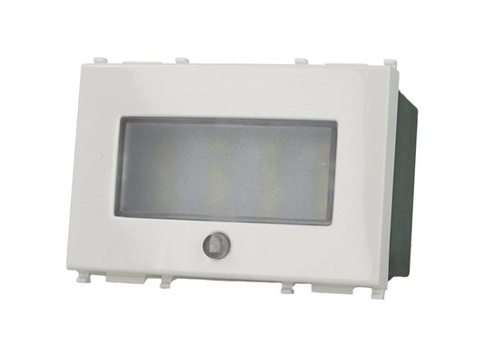 Segnapasso Led Lampada emergenza 1W compatibile con Vimar Plana - puntoluceled