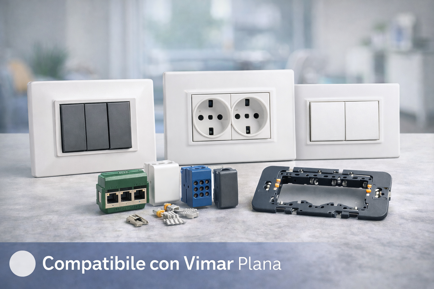 Compatibile con Vimar Plana