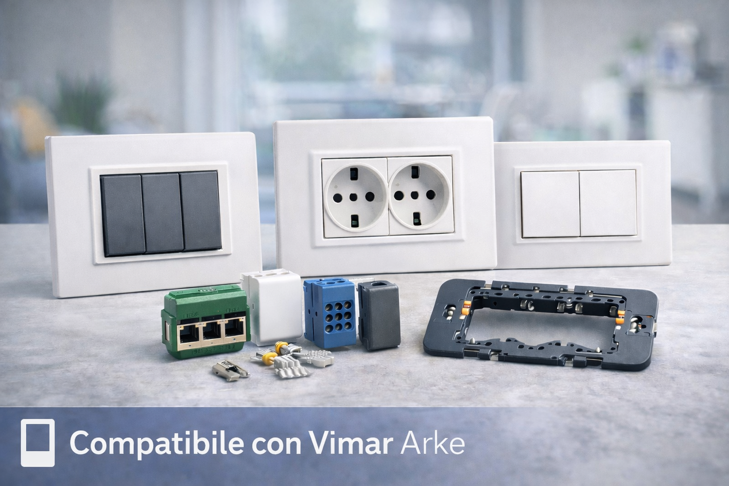 Compatibile con Vimar Arke