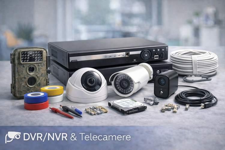 DVR, NVR & Telecamere