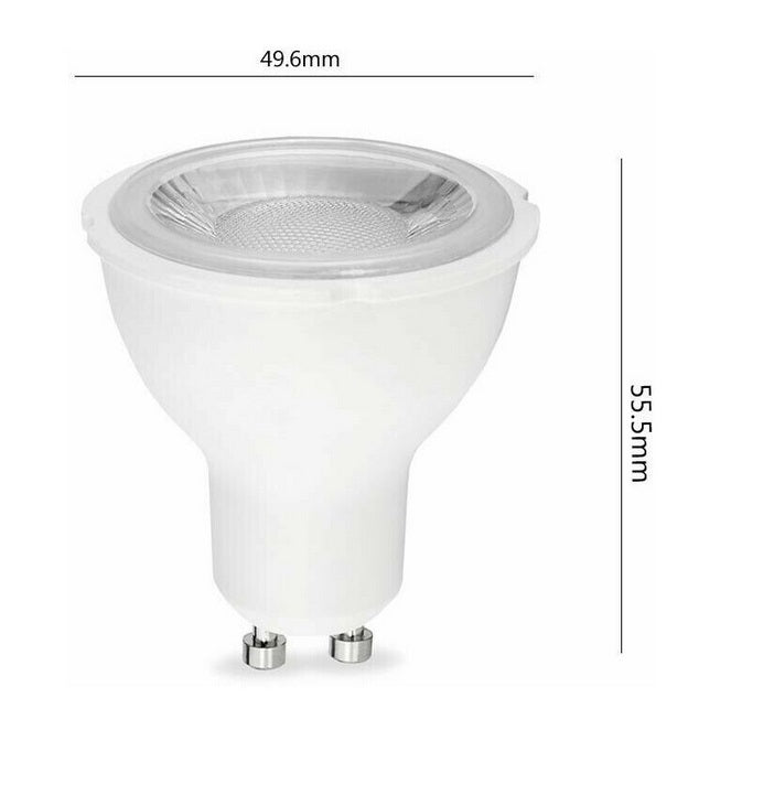 Lampadina LED COB GU10 6W da incasso Luce Fredda Calda Naturale