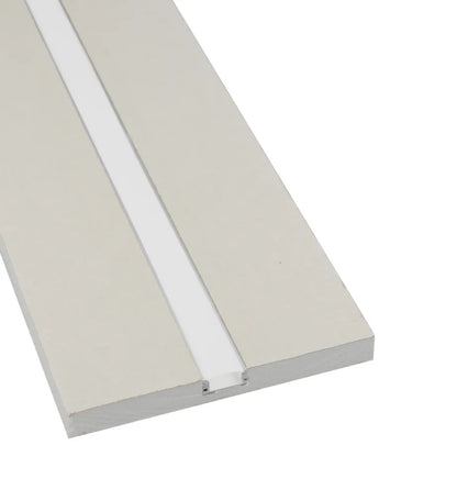 Giunto cartongesso 12,5mm profilo in alluminio Striscia Led struttura incasso e montaggio